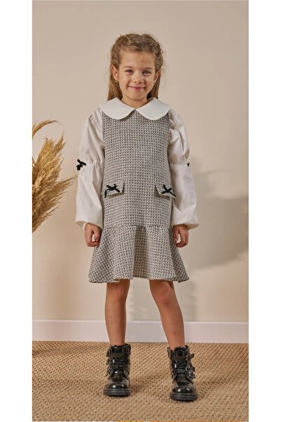 Lily and Co Lily Co Jile Dress Shirt Girls' Double Set