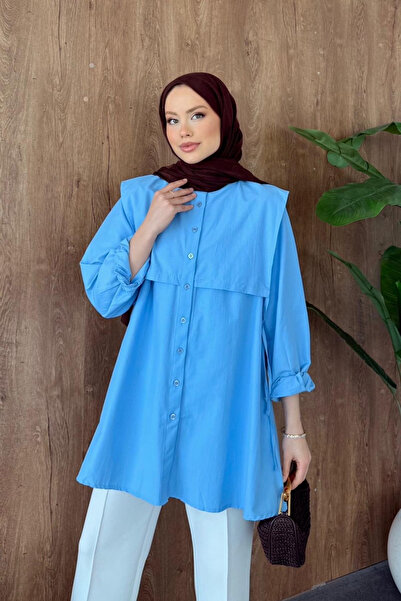 Hazamoda Fahhar Shirt Ice Blue