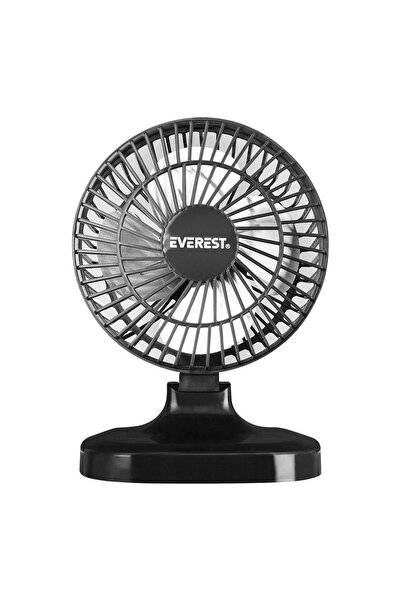 ELBA EFN-503 7" Masa Üstü Siyah Usb Fan