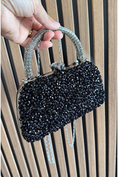 çantamgelsin Women's Crystal Stone Evening Dress Bag Special Occasion Bag Gra...