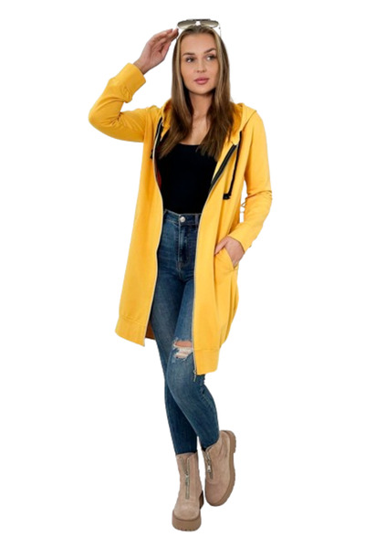 Kesi Hanorac cu imprimeu muștar