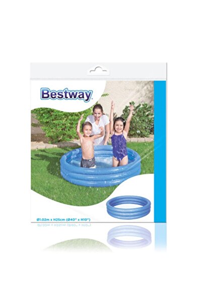 BESTWAY Havuz Renkli 3Bl 102x25 Cm Kzld-Bw51024