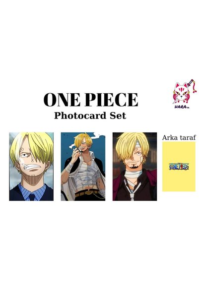 Hara Company One Piece Anime Vinsmoke Sanji Set Fotokartica / Set Kolekcionar...
