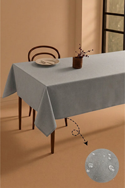 Soft Kare Liquid-Proof Duck Fabric Tablecloth – Stain Resistant , Wipeable, D...