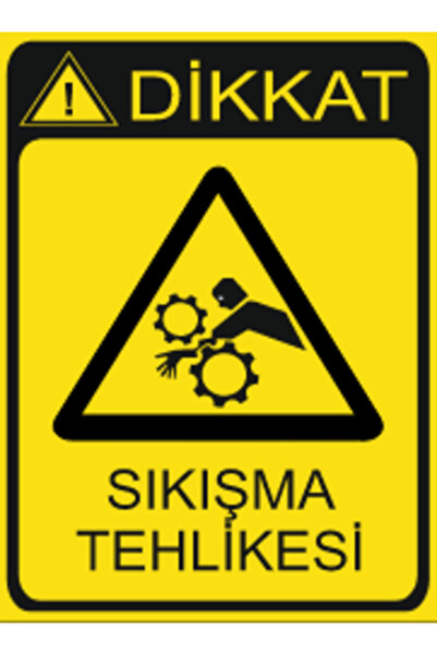 HiperAD Reklam DİKKAT SIKIŞME TEHLİKESİ MODEL 2 DEKOTA – 3 mm FOREX UYARISI 2...