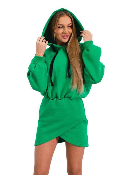 Kesi Rochie verde deschis, izolată, cu fund plic