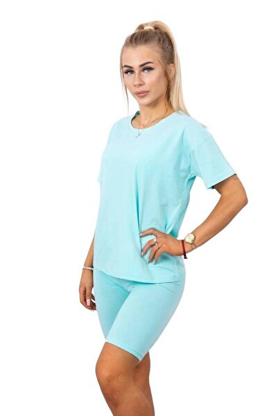 Kesi Set top + colanți mentă
