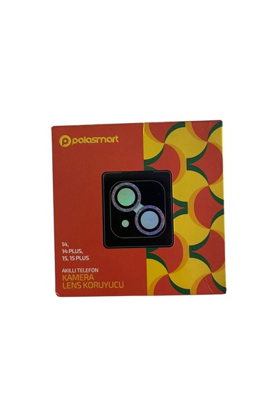 Polosmart iPhone 14, 14 Plus, 15, 15 Plus Camera Lens Protector