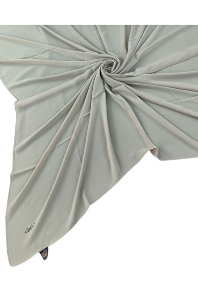 mim eşarp Enba Dubai Solid Color Large Size Scarf 120X120 cm - Beige
