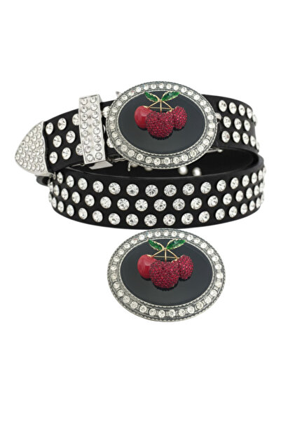 targay Belt with Full Stones on It