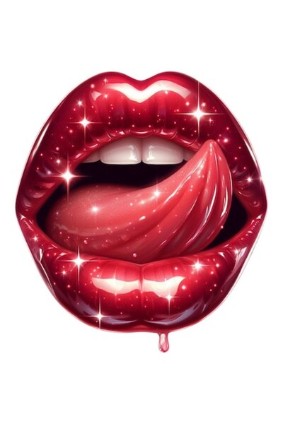 OEM Autocolant decorativ, buze, roz