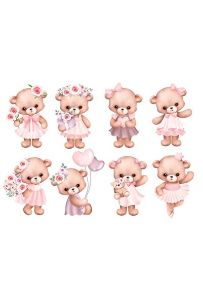 OEM Autocolant decorativ, Ursuleți de pluș