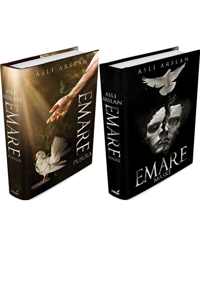 İndigo Kitap Emare Pusula Ciltli ve Emare Maske Ciltli (Aslı Arslan) 2'li Set