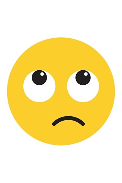 OEM Autocolant decorativ, Emoji, Galben