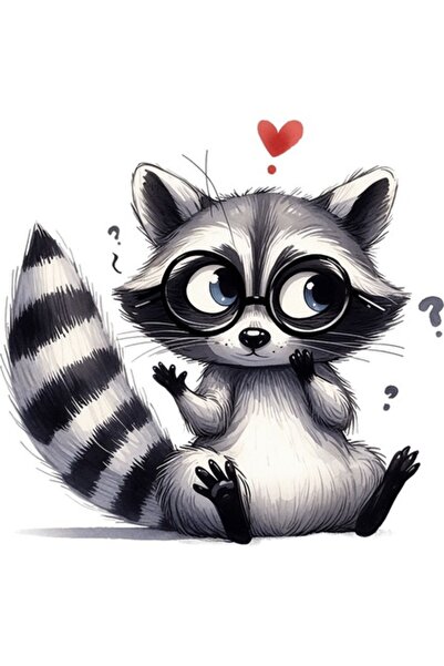 OEM Autocolant decorativ, raton, alb