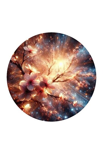 OEM Autocolant decorativ, floare de cireș, multicolor