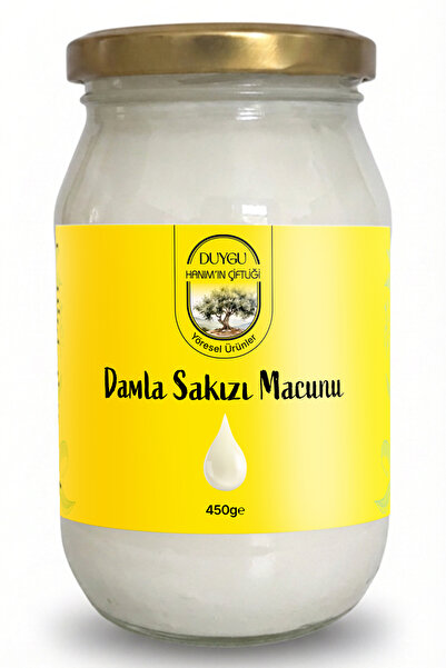 DUYGU HANIM'IN ÇİFTLİĞİ Damla Sakızı Macunu 450 Gr (Kahvaltılık)