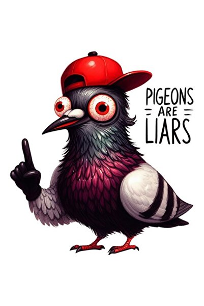 OEM Autocolant decorativ cu pasăre amuzantă