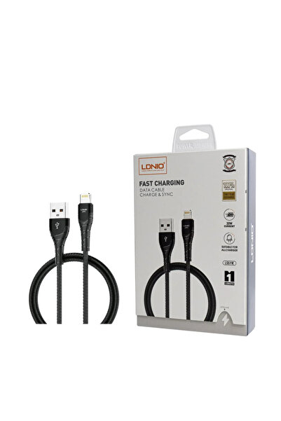 LDNIO LS511K iPhone Charging & Data Cable, 30W – USB To Lightning, 1 M