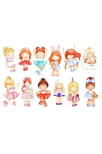 OEM Διακοσμητικό αυτοκόλλητο, Πριγκίπισσα