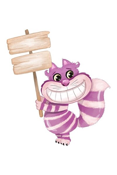 OEM Decorative Sticker, Cat, Purple