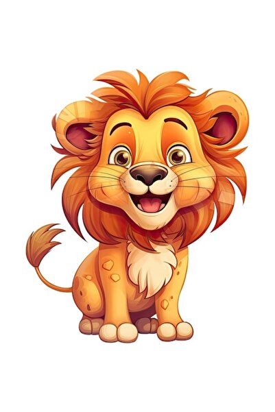 OEM Αυτοκόλλητο αυτοκινήτου, Λιοντάρι, 30 εκ.