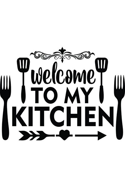 OEM Autocolant decorativ, Bine ați venit în bucătăria mea