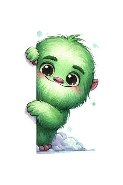 OEM Διακοσμητικό αυτοκόλλητο χαριτωμένου τέρατος