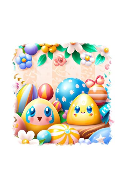 OEM Διακοσμητικό αυτοκόλλητο, γλυκά, πολύχρωμο, 55 εκ.