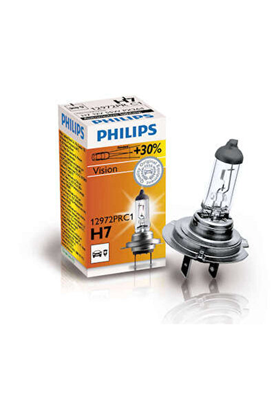 Philips Λάμπα προβολέα H7 55W 12V Vision Box