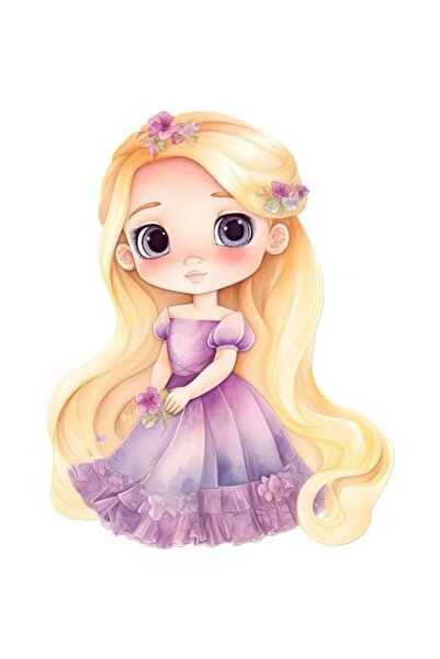 OEM Αυτοκόλλητο αυτοκινήτου, Πριγκίπισσα, 30 εκ.