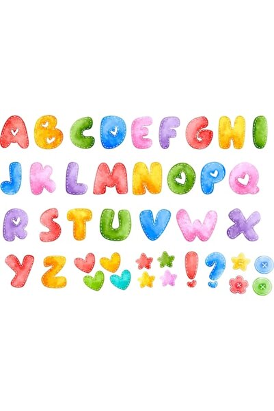 OEM Διακοσμητικό αυτοκόλλητο, αλφάβητο