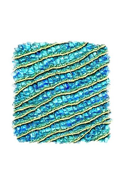 OEM Decorative Sticker, Abstract, Turquoise, 55 cm