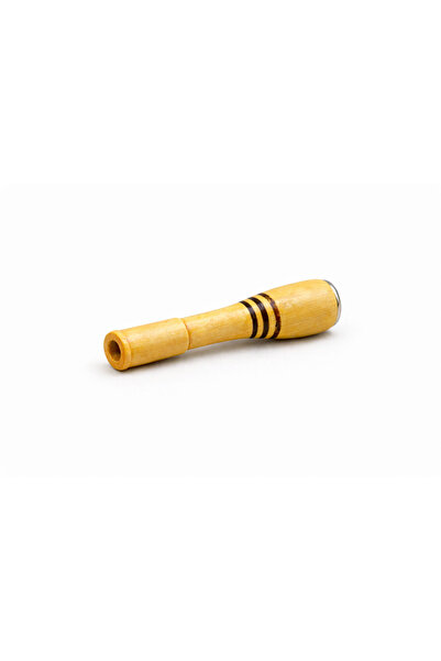 Han Tobacco Doğal Kayın Ağacı Ahşap Ağızlık 6 cm – 7.5 mm / 8 mm Uyumlu El Ya...