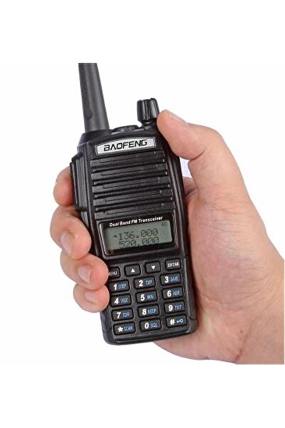 BAOFENG UV-82L 5W LCD Ekran,LED El Feneri Arama Kurtarma-Güvenlik-Haberleşme ...