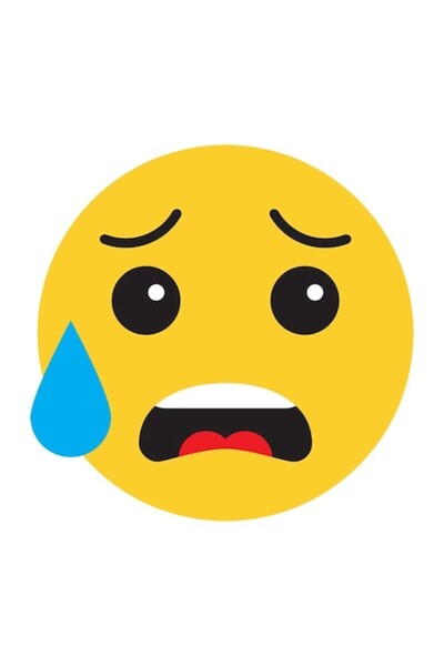 OEM Autocolant decorativ, Emoji, Galben