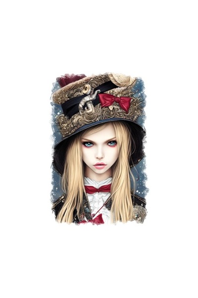 OEM Διακοσμητικό αυτοκόλλητο, Μάγισσα, Μαύρο, 85 εκ.