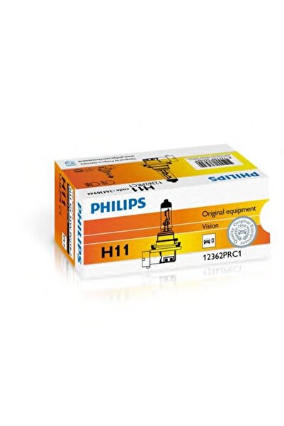 Philips Bec far auto cu halogen Vision H11 55W 12V 12362PRC1