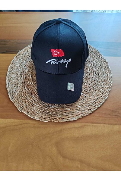 ABAS Türkiye ve ay yıldızlı bayrağımız baskılı kep şapka