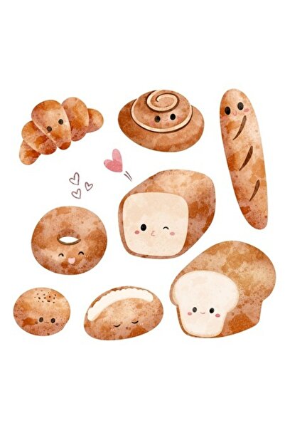 OEM Autocolant decorativ, covrig, pâine