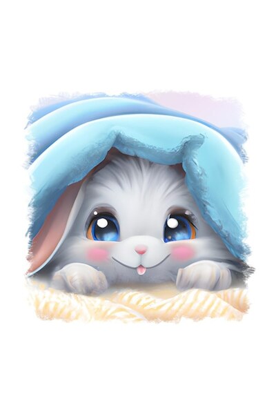 OEM Decorative Sticker, Animal, Gray, 55 cm