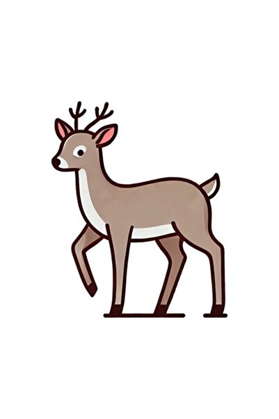 OEM Autocolant decorativ, cerb, maro