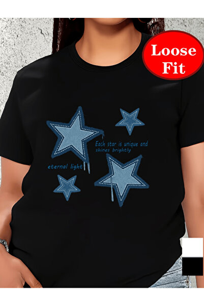 gencerco Μπλουζάκι με στάμπα  "Αιώνιο Φως " Premium Oversize