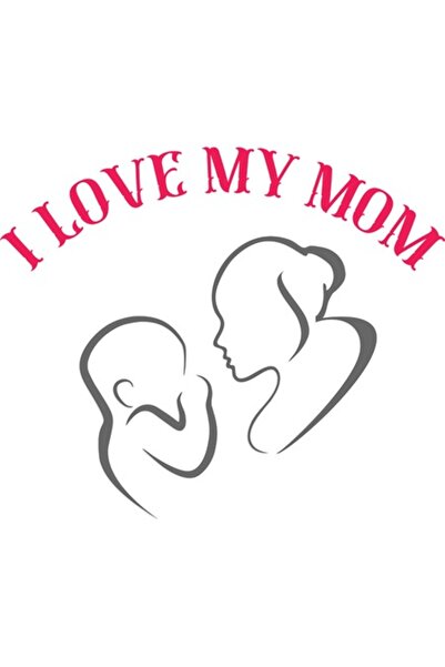 OEM Decorative Sticker, I love my mom