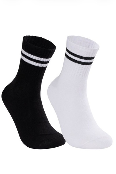 İpeksi 2 Pairs of Cotton Tennis Socks -Unisex
