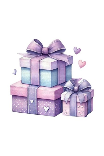 OEM Autocolant decorativ, Cadouri, Mov