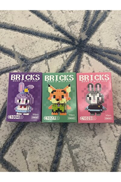 B&B Casee Tilki ve tavşan arkadaşlar bricks lego