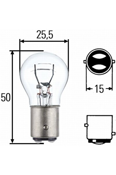 Hella Bec auto cu halogen P21/5W 12V