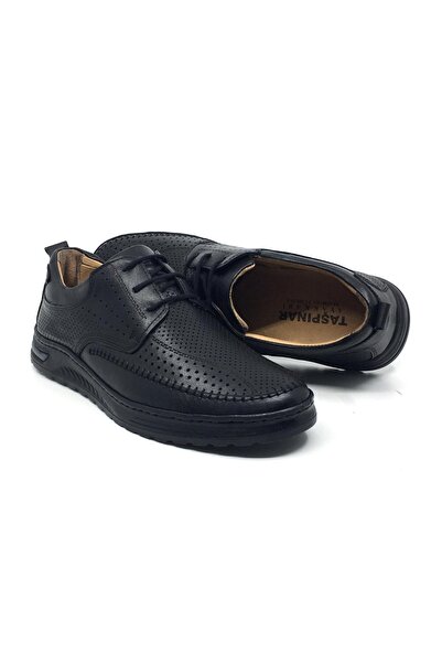 Taşpınar Ayakkabı 767 %100 Genuine Leather Orthopedic Men's Summer Comfortabl...
