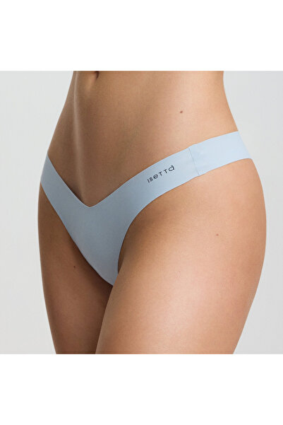 Isetta 3'lü V-Thong Kadın Dikişsiz Lazer Kesim Premium Külot, Hijyen için Ağ ...